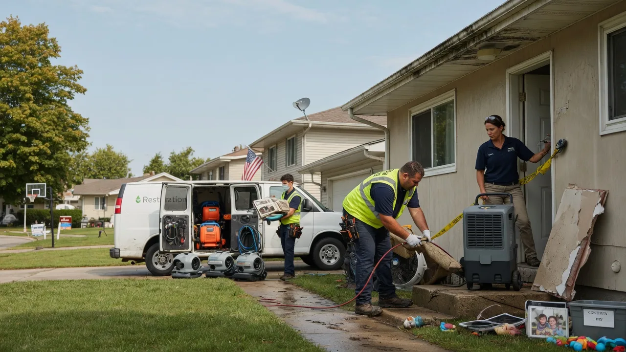 Water Damage Restoration in Green City, MO near me